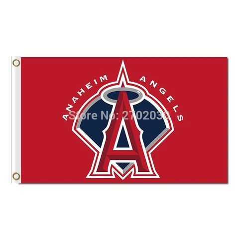 Los Angeles Angels of Anaheim 3x5ft Banner Polyester Baseball WorldSeries LAA004 Cover