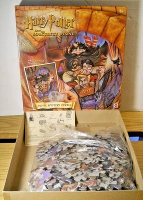 GRINGOTTS RIDE 300 piezas rompecabezas Harry Potter piedra filosofal mágica Hagrid Griphook Foto 1 de 4