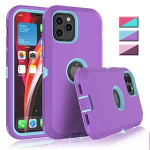 Für iPhone 12 11 Pro Max / Pro / Mini Handyhülle Hüllen Schale + Displayschutz - Bild 1 von 30