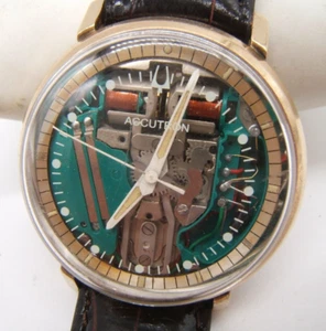 BULOVA ACCUTRON M4 SPACE VIEW VGC RUNNING KEEPING TIME - Picture 1 of 8