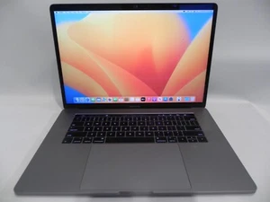 Apple A1707 15" Ventura Intel i7-7920HQ 3.1GHz 16GB RAM 256SSD 2017 touch-bar - Picture 1 of 9