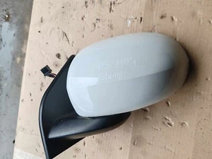 2013 JEEP COMPASS PASSENGER N/S WING DOOR MIRROR POWER FOLD WHITE - Picture 1 of 2