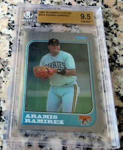 ARAMIS RAMIREZ 1997 Bowman Chrome Rookie Card RC BGS 9.5 GEM MINT Cubs HOF $$ - Picture 1 of 3