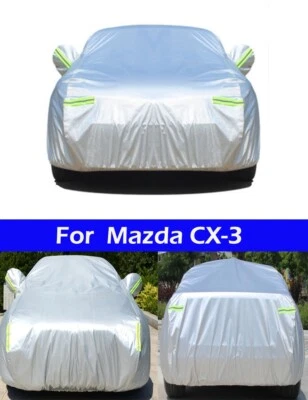1Pcs Car Clothing Car Cover White Car Cover For  Mazda CX-3 2016-2025 - Image 1 of 4