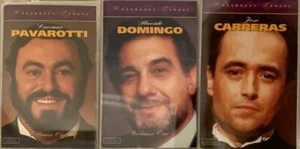 Legendary Tenors - Luciano Pavarotti Placido Domingo Jose Carreras Cassettes NEW - Picture 1 of 1