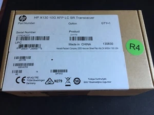 HP X130 10G XFP LC SR TRANSCEIVER JD117B - Imagen 1 de 1
