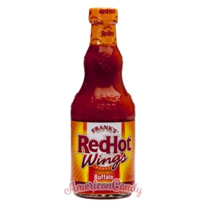 NEUF : 4x 354ml FRANK'S RED HOT BBQ & BUFFALO WINGS SAUCE BBQ USA (25,42€/l) - Bild 1 von 2