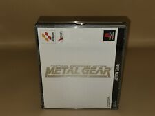 1998 Sony PlayStation PS1 Metal Gear Solid Japan Import Video Game CIB!