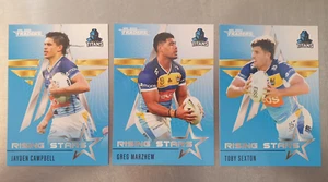 2022 NRL Traders Rising Stars Gold Coast Titans Team Set (3 Cards) - Picture 1 of 2