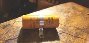 Vintage NOS Electrolytic Capacitor 1 Section 250@175 Mounting Backet - Picture 1 of 1