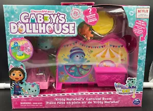 Gabby's Casa de Muñecas Gato Aventuras KITTY NARWHAL'S CARNIVAL ROOM Juego - Imagen 1 de 2