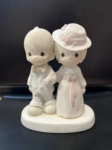 Enesco Precious Moments Figure 100501 God Bless Our Family 1986''#1 - Picture 1 of 5