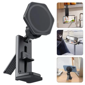 Airplane Phone Holder 360°Rotating Magnetic Phone Mount For IPhone MagSafe Case - Photo 1/8