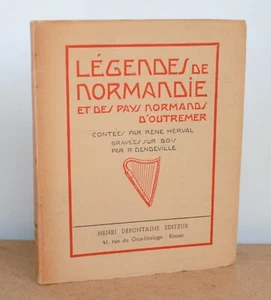 Legenden der Normandie und der normannischen Länder in Übersee René Herval 1933 EO NUM - Bild 1 von 6