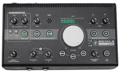Mackie Big Knob Studio 3x2 Studio Monitor Controller 96kHz USB I/O - Image 1 of 4