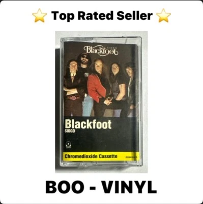 Blackfoot - Siogo ~ Cassette Tape Hard Rock Paper Labels Ex / VG+ Condition - Image 1 of 4