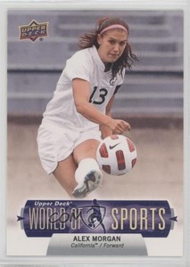 2011 Upper Deck World of Sports Alex Morgan #393 Rookie RC