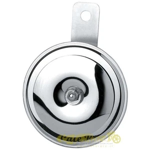 Clacson moto cromato 12V universale diametro 65mm per moto universale - Picture 1 of 1