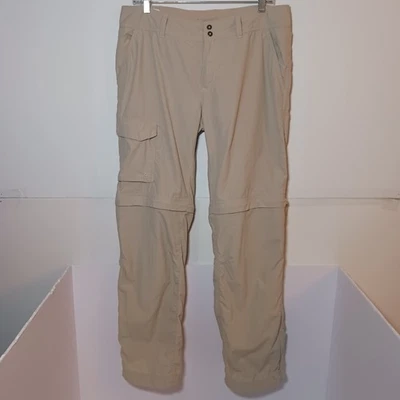 Pantalones Columbia para mujer Silver Ridge PFG utilitarios omni sombra talla 10 beige 32X32 Foto 1 de 4