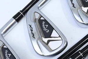 Callaway Apex 21 Irons / 5-PW+AW / Regular Flex Accra iCWT 75 Shafts - Picture 1 of 7