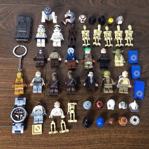 LEGO Star Wars Minifigure Lot - Parts Minifigs Darth Vader Yoga R2D2 - Picture 1 of 7