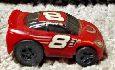 Dale Earnhardt JR #8 Mini Hot Wheels Self Propelled Plastic Speedway Racer - Image 1 of 4