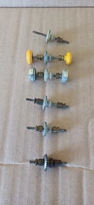 Scalextric Vintage Brass Bearings Axles Wheels Gears Job Lot Free P&P - Picture 1 of 18