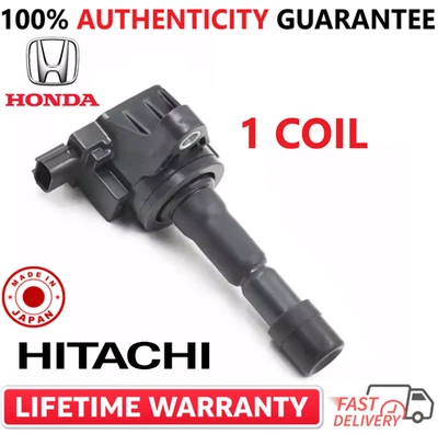 Bobina de encendido x1 OEM HITACHI para Honda Fit CR-Z City 2009-2016 1,5 L, CM11-116 Foto 1 de 4