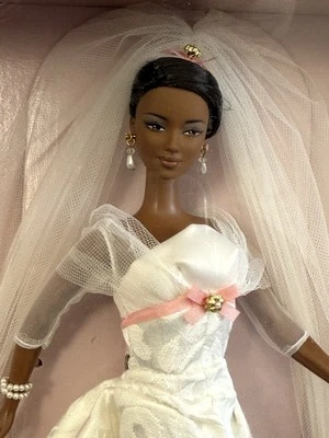 Barbie AA Sofisticada Boda Mattel 2001 #53371 tercera en Serie Nupcial NRFB Foto 1 de 4