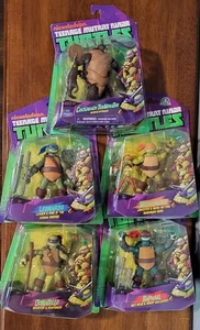 Teenage Mutant Ninja Turtles 2013 Full Set Of 5 With Cockroach Terminator Sealed - Bild 1 von 13