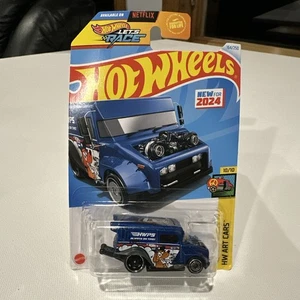 2024 hot wheels blue mailed it hw art cars 10/10 - Picture 1 of 2
