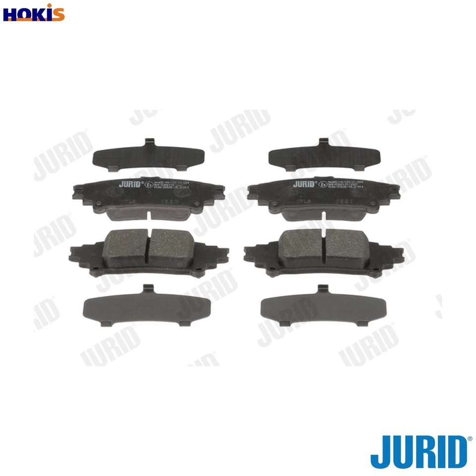 BRAKE PAD SET DISC BRAKE 573405J FOR LEXUS 2AR-FSE 2.5L 4cyl IS III 3.5L 6cyl GS - image 1 of 4
