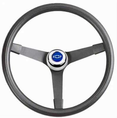 Chevrolet Nova Chevy II 1964-66 pajarita 13,5" volante negro con kit de instalación Foto 1 de 4