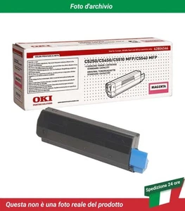 42804546 Oki C5450 Cartuccia del Toner Magenta - Afbeelding 1 van 4