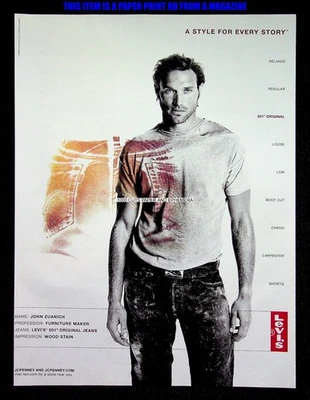 Levi's 501 Blue Jeans 2005 Trade Print Magazine Ad Poster ADVERT - Image 1 of 2