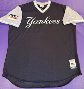 Authentic Luke Voit New York Yankees #45 Player’s Weekend Majestic Trikot 48 Neu mit Etikett - Bild 1 von 8