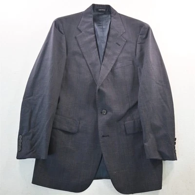 Chaqueta Blazer Abrigo Deportivo De Colección Hecha en EE. UU. Chaps Ralph Lauren 38R Glenn Check Lana Foto 1 de 4