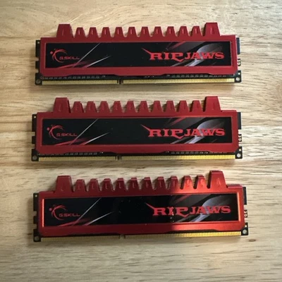 G.SKILL Ripjaws X Series F3-12800CL10D-24GBXL16GB (3 x 8GB) Desktop Memory - Image 1 of 2