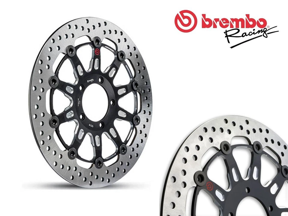 BREMBO PAIR OF FRONT GROOVE BRAKE DISCS RACING FOR DUCATI HYPERSTRADA 821 2013-2 - Imagem 1 de 1