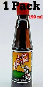 SALSA HUICHOL NEGRA 6 1/2 fl oz. (190 ml.) SALSA PICANTE MEXICANA HECHO EN MÉXICO - Imagen 1 de 5