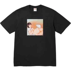 Supreme SS25 John John Jesse Mouse Graphic Tee Black Size XL New In Hand - Picture 1 of 1