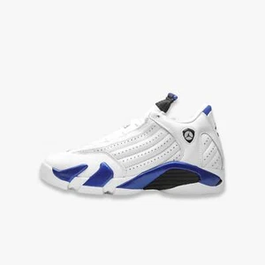 (GS) Air Jordan 14 Retro 'Hyper Royal' (2020) 487524-104 Sneakers Kids Youth Uni - Picture 1 of 4