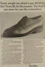 1964 Thom McAn Bootmaster Men's Dress Shoe Fashion Original Vintage Print Ad 