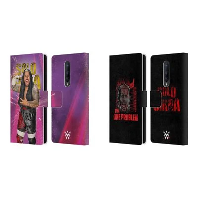 OFFICIAL WWE SOLO SIKOA LEATHER BOOK WALLET CASE COVER FOR ONEPLUS PHONES - Image 1 of 4