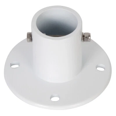 Aluminum Slide Deck Flanges w/ hardware For In-ground Swimming Pool 4 pcs option - Image 1 of 4