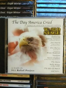WORLD STAGE / The Day America Cried CD 2001 NEW Johnny Van Zant Jim Peterik - Picture 1 of 2