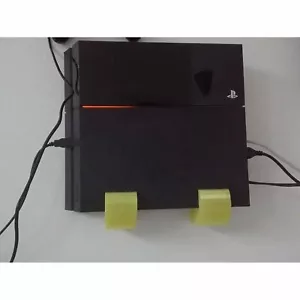 Sony PlayStation 4 Wall Mounting Hardware Custom PS4 Brackets Near or Behind TV - Picture 1 of 3