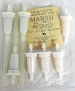 NEW VIDEOJET MARSH RP29913 FILTER & TUBE ASSY, (7) FILTERS (3) TUBES  - Picture 1 of 1