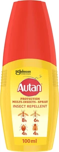 Autan Insect Repellent Pump Spray 100ml - DEET Free, 8hr Protection - Picture 1 of 12