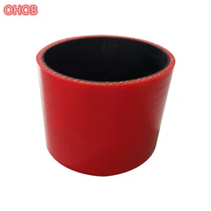 Acoplador de manguera recta de silicona ID 4,5""/ ID:114 mm ensamblador de tubos en stock rojo - Imagen 1 de 12